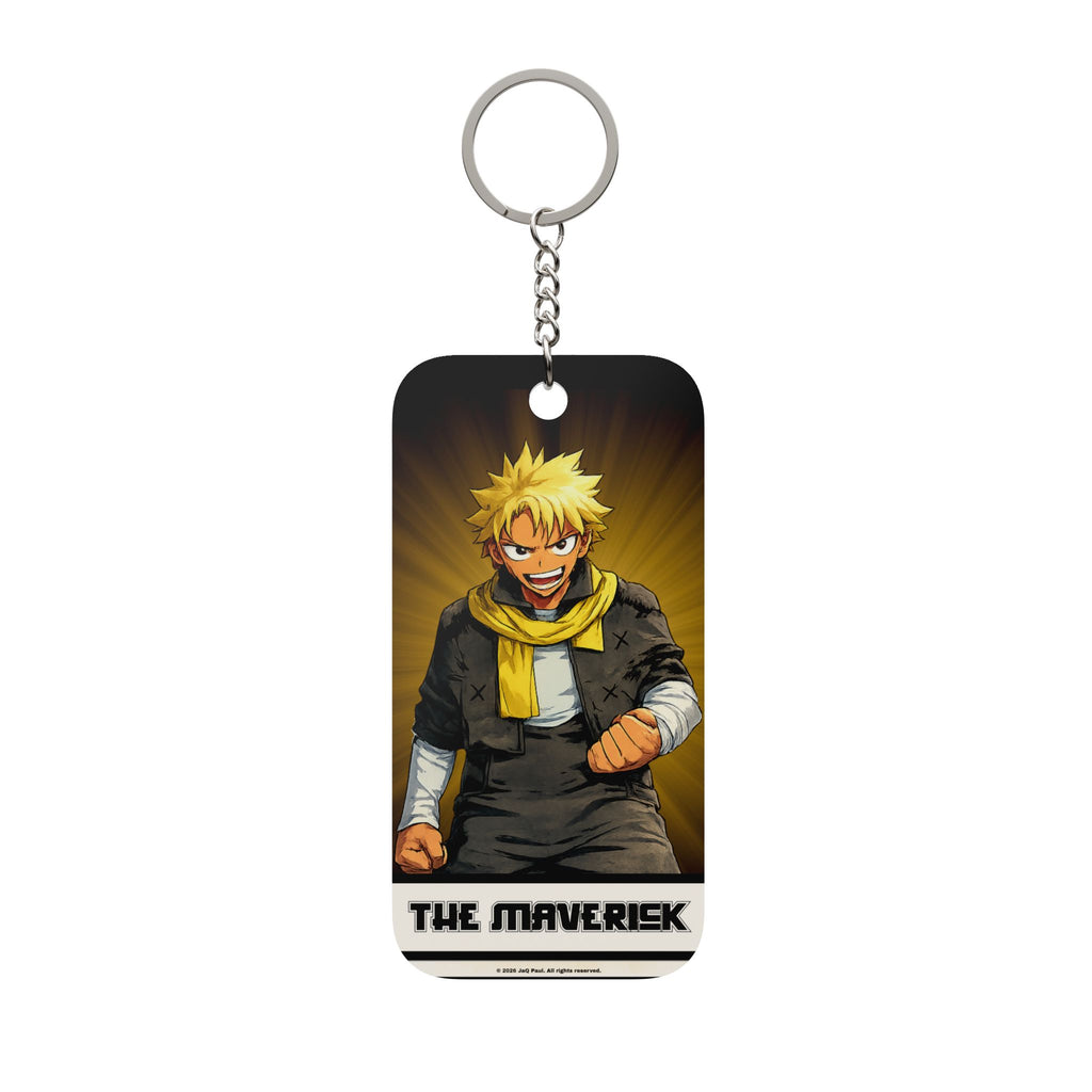 Salutogenesis™ |  Maverick The Fool Tarot Keychain